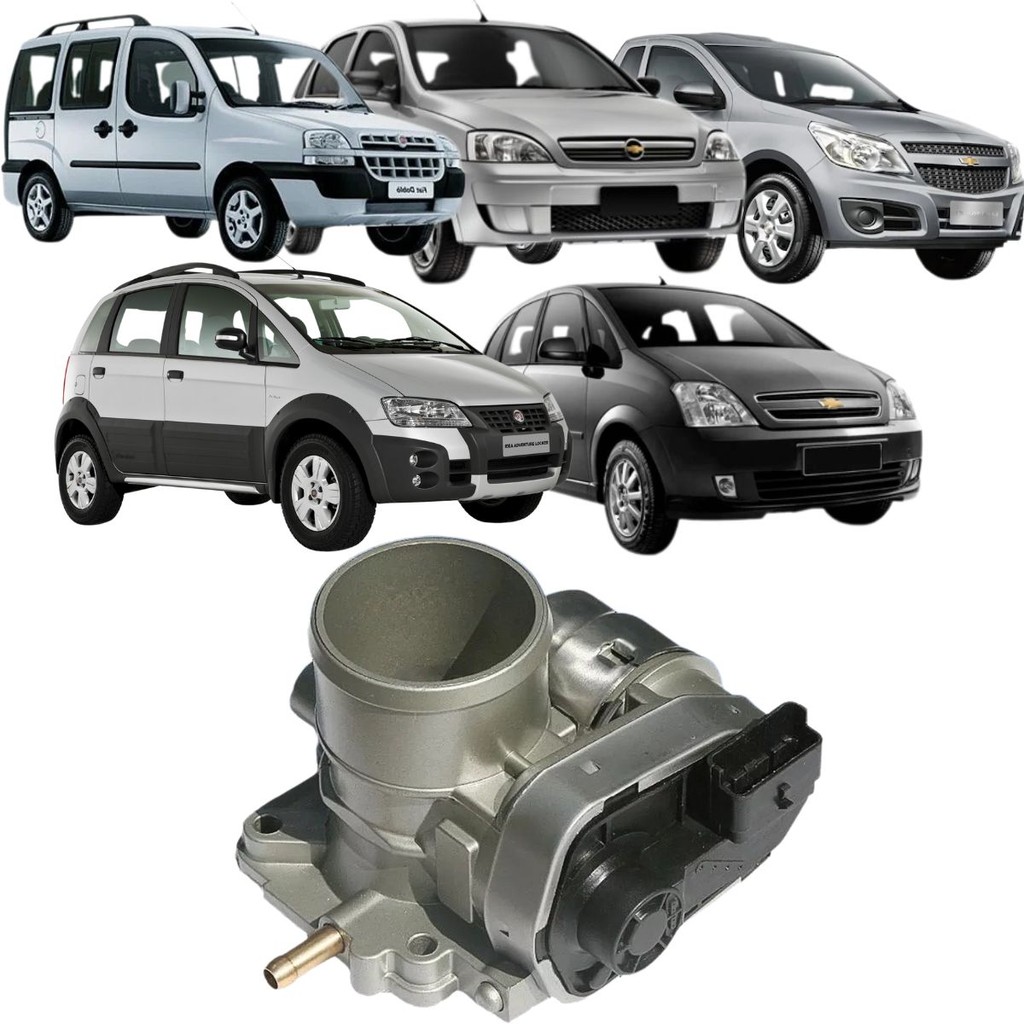 Corpo Borboleta Tbi Corsa Montana Meriva Doblo Idea Palio Punto Siena Stilo Strada 1.8 8v