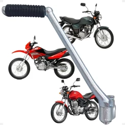 Pedal De Partida Para Honda Cg125 Fan e Titan Ks Kse Nxr125 Bros Xlr125 Em Alumínio