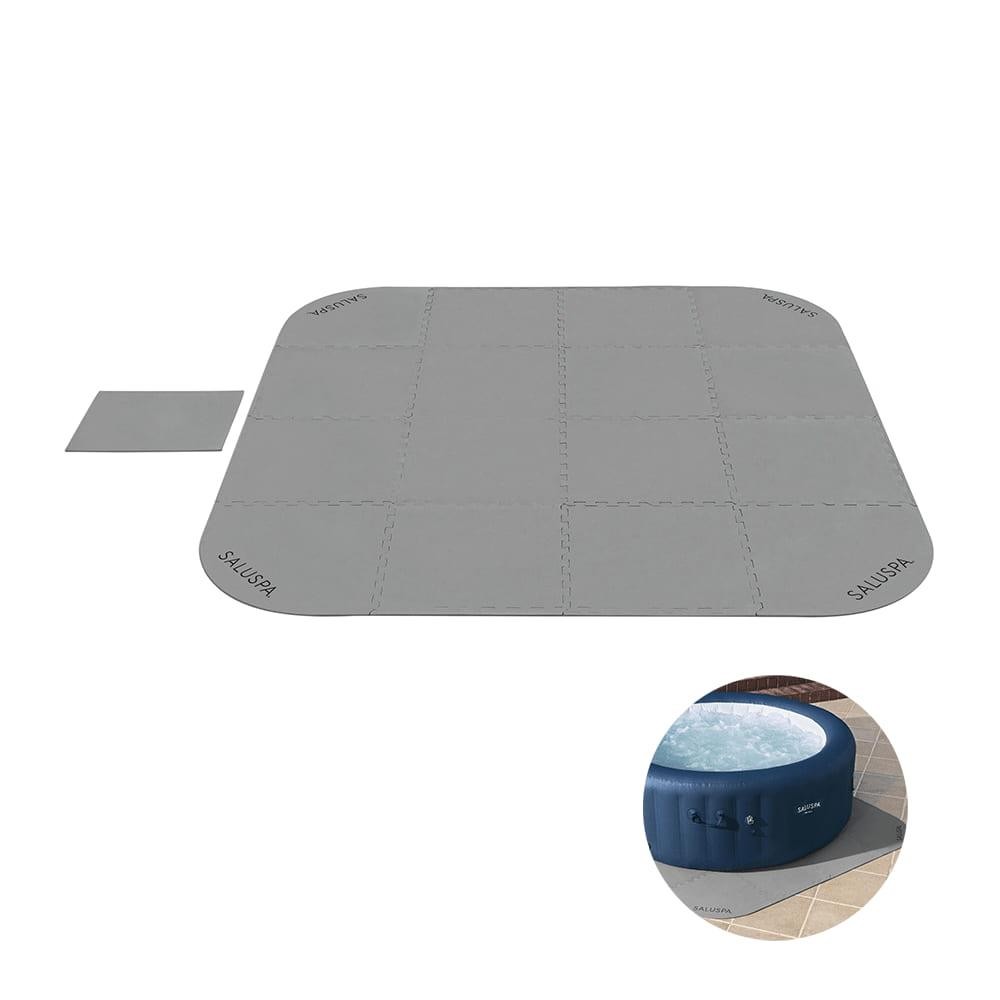 Tapete Protetor para Chão para Spas com 17 peças 1,96m x 1,96m Bestway em Oferta na Shopee