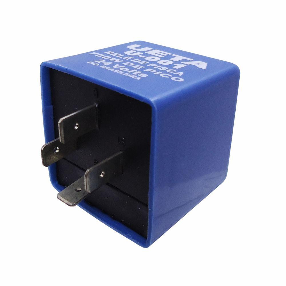 Relé De Pisca De Alta Potência 24V (U001) PTP24 em Oferta na Shopee