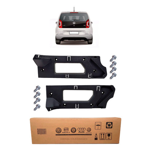 Par Suporte Traseiro Porta Malas Sistema Save Up 2020 2021 em Oferta na Shopee