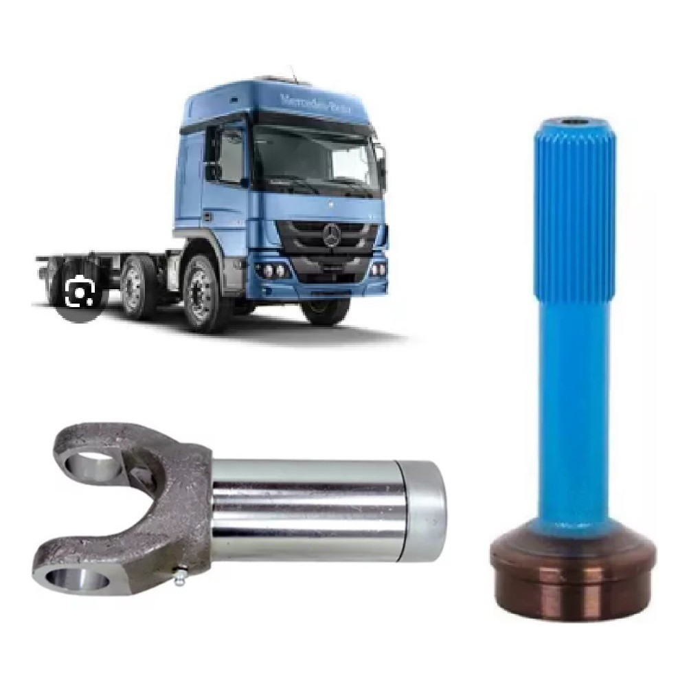 Kit Ponteira + Luva Do Cardan Mb Atego 1315 1418 1518 1718