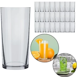 Jogo Copos Cylinder Long Drink Nadir 300ml Kit 24 Unidades