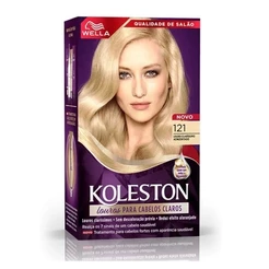 TINTA DE CABELO KOLESTON LOURO CLARISSIMO ACINZENTADO N° 121