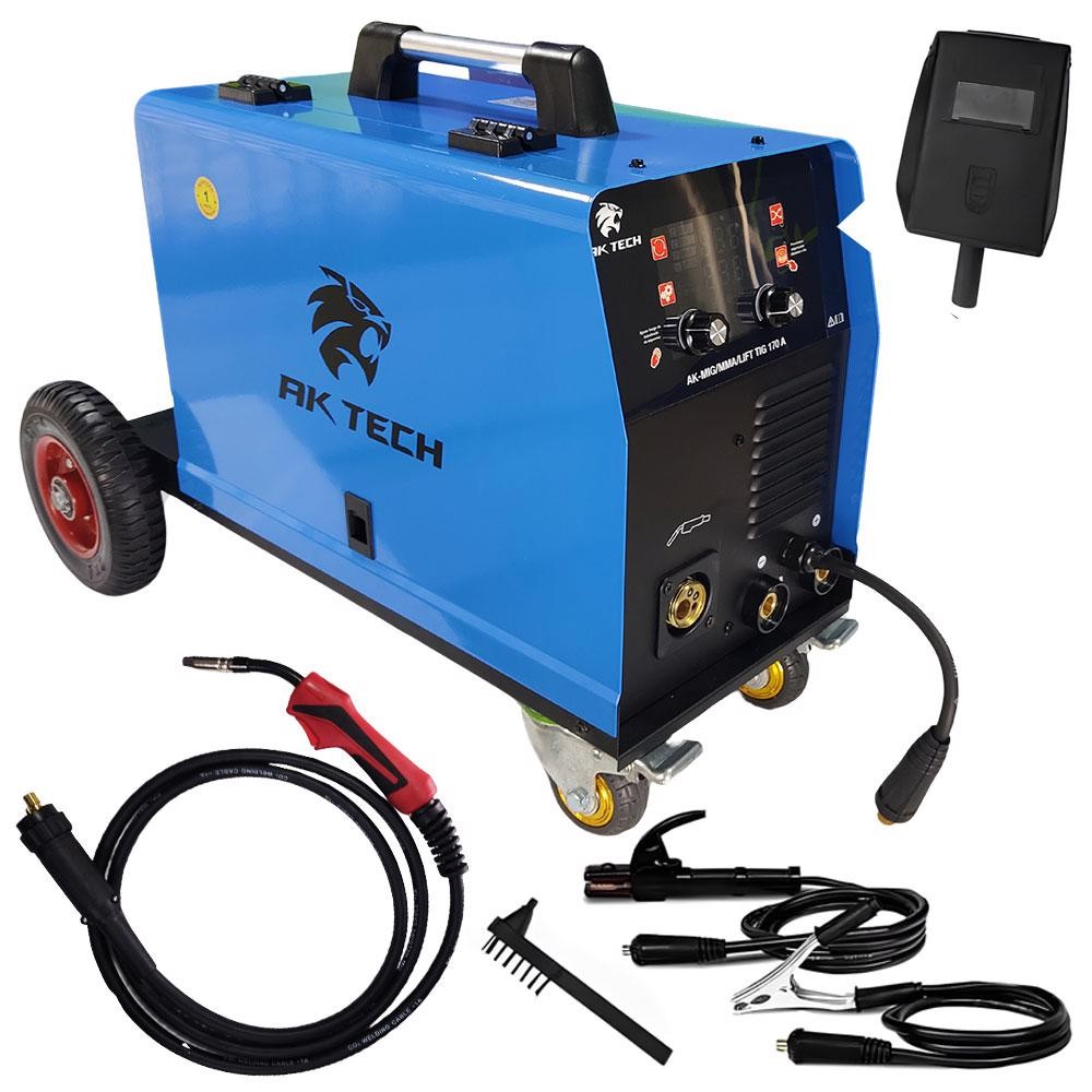 Máquina de Solda Inversora AK-MMA/LIFT TIG 170 Amperes Multiprocessos Bivolt USK