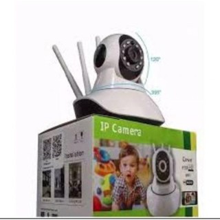 Câmera Wifi Vira 360 3antenas Ip Geraçâo Visâo Noturna em Oferta na Shopee
