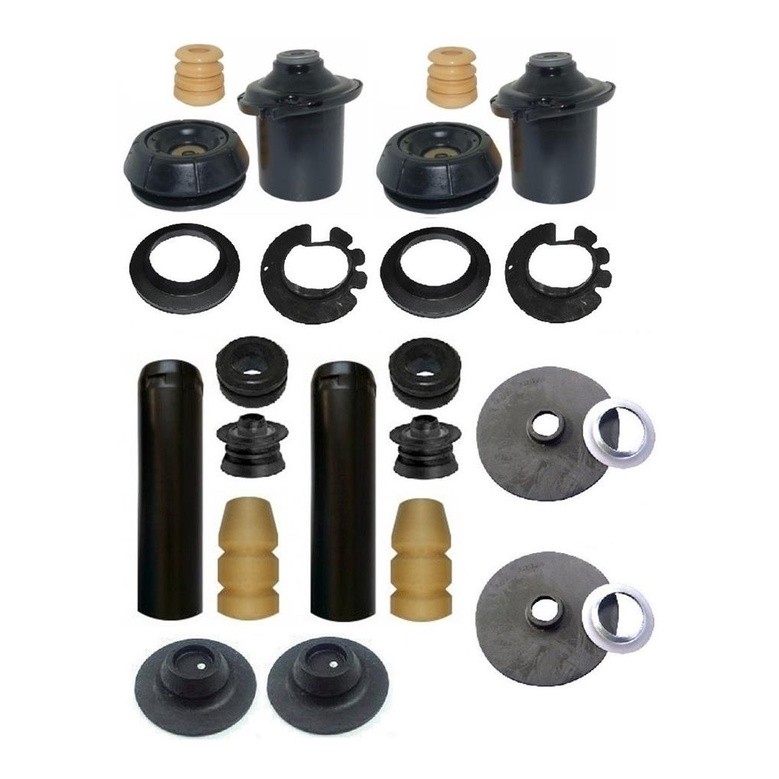 Kit Coxim Calco Batente Amort Dianteiro Traseiro Novo Corsa