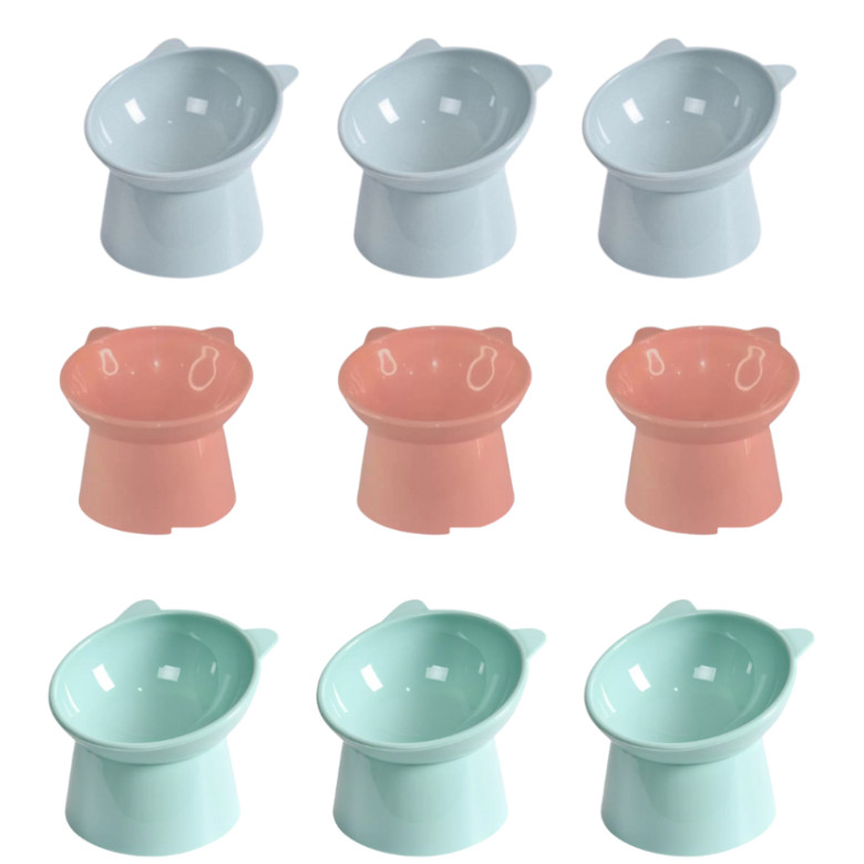 Kit 9 Comedouro Postura Elevado Correta em Oferta na Shopee