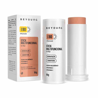 Beyoung Stick Multifuncional FPS 80 Cor Bege 14g em Oferta na Shopee