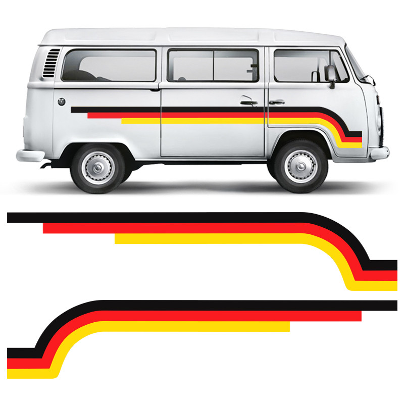 Faixa Lateral Kombi Classica Volkswagen Adesivo Decorativo