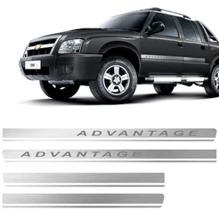Kit Faixa Advantage S10 Blazer 2009 A 2011 Adesivo Lateral