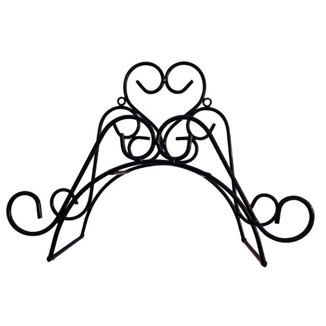 Suporte Para pendurar Mangueira De Jardim Artesanal Em Ferro Cores Oferta