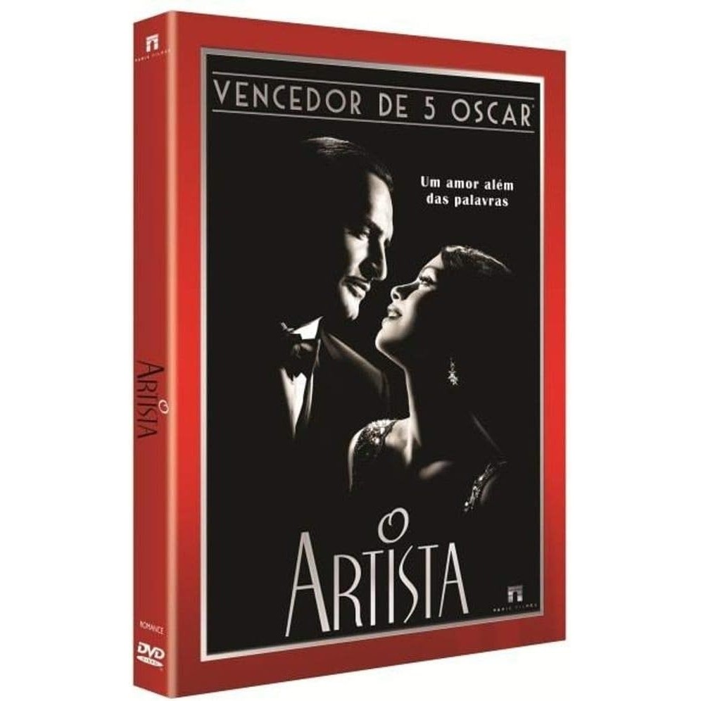 DVD O Artista - Cor Preto e Branco editora Michel Hazanavicius