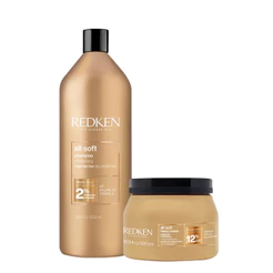 Kit Redken All Soft Shampoo Litro e Máscara G (2 produtos)
