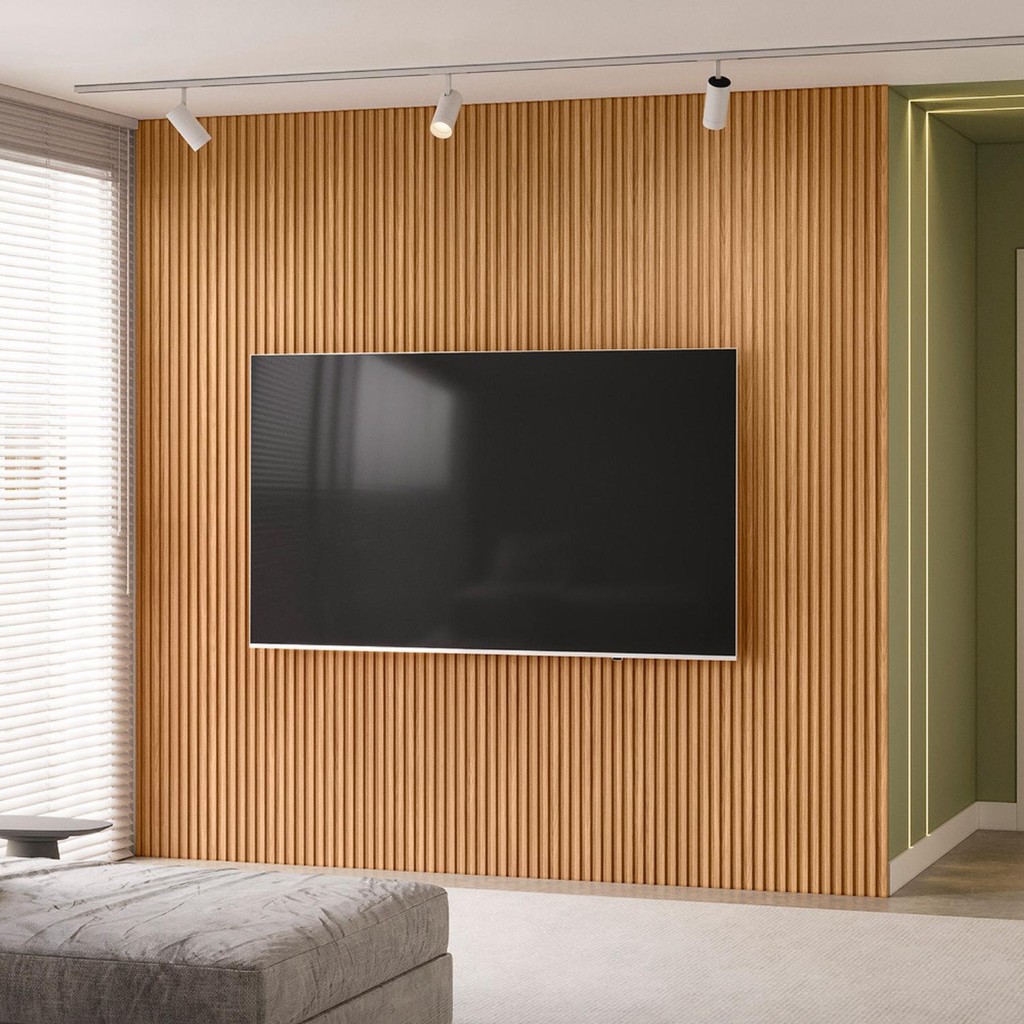 Painel Ripado Modular 2,60m Linea Brasil