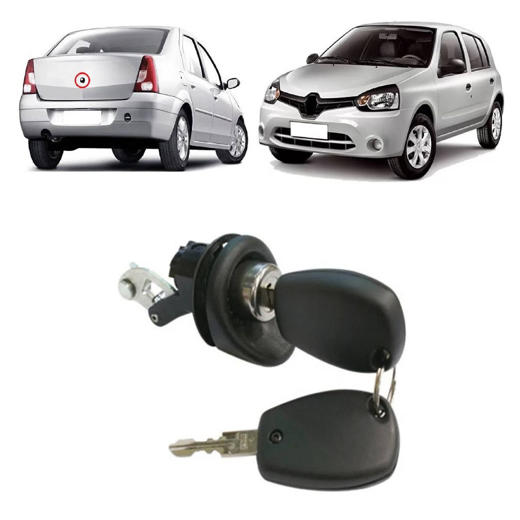 MACANETA CILINDRO PORTA MALAS LOGAN G1 2007 PREDISPOSTA em Oferta na Shopee