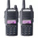 Kit 2 Unidades Rádio Comunicador HT Walkie Talkie Dual Band UV-82 Rádio FM Com Fone