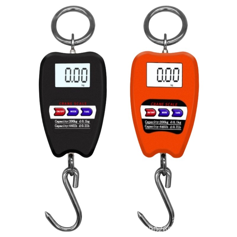 Balança Digital 200kg Gancho Suspensa Guindaste Profissional Industrial Açougue