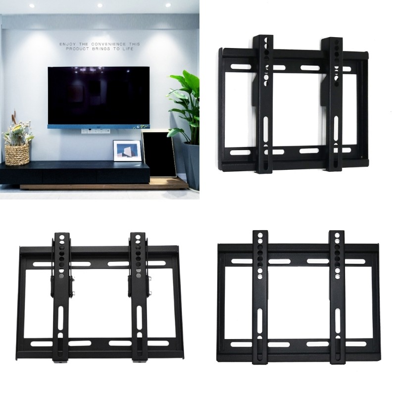 Suporte De Montagem Em Parede Para TV KOK Perfil Baixo A Maioria Das Tvs De Tela Plana LCD LED De 14-43 Polegadas