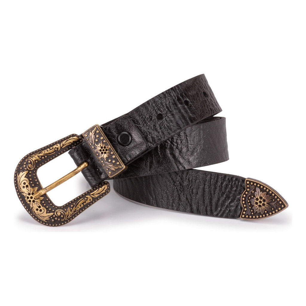 Cinto Feminino Country 3cm largura Boiadeira 100% Couro Legítimo em Oferta na Shopee