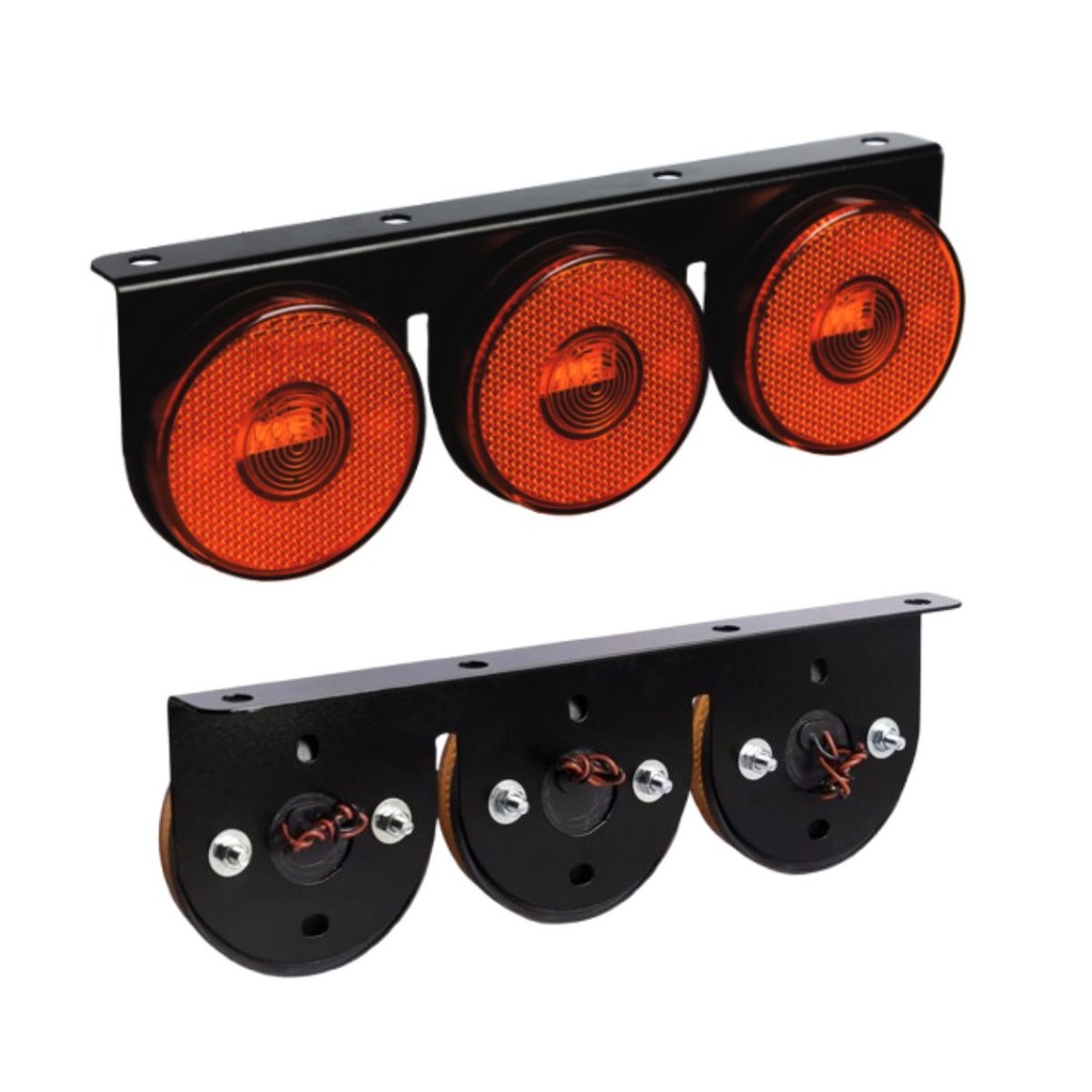Conjunto Lanternas Led 85mm 3 Marias Caminhão E Carreta em Oferta na Shopee