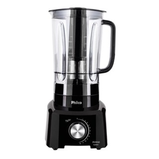 Liquidificador Philco PH900 Potência de 1200W 3 Litros Com 12 Velocidades e Modo Pulsar Preto 127V em Oferta na Shopee