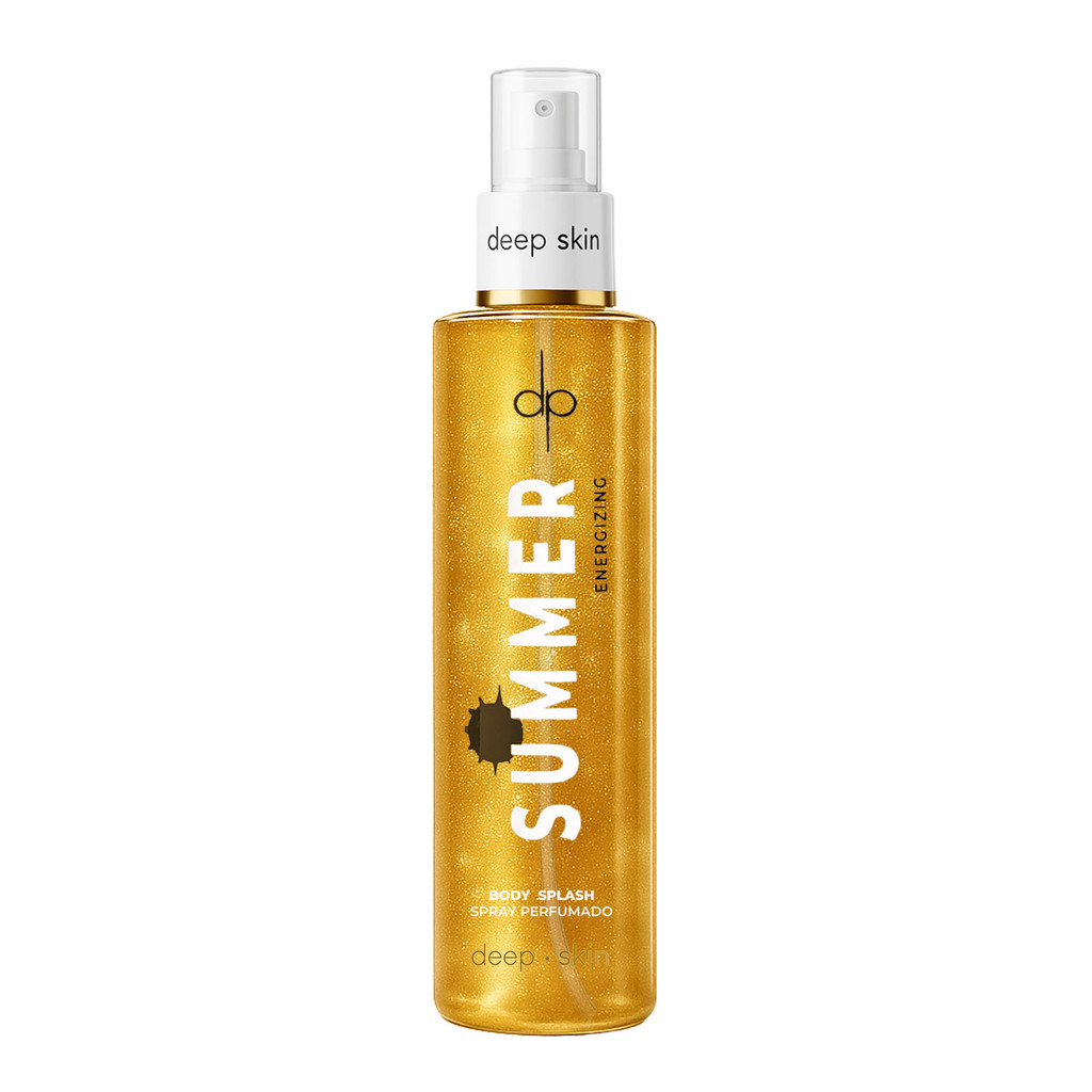 Body Splash Summer Glow (Energizante) 250ml – Fragrância Doce e Refrescante  | Deep Skin