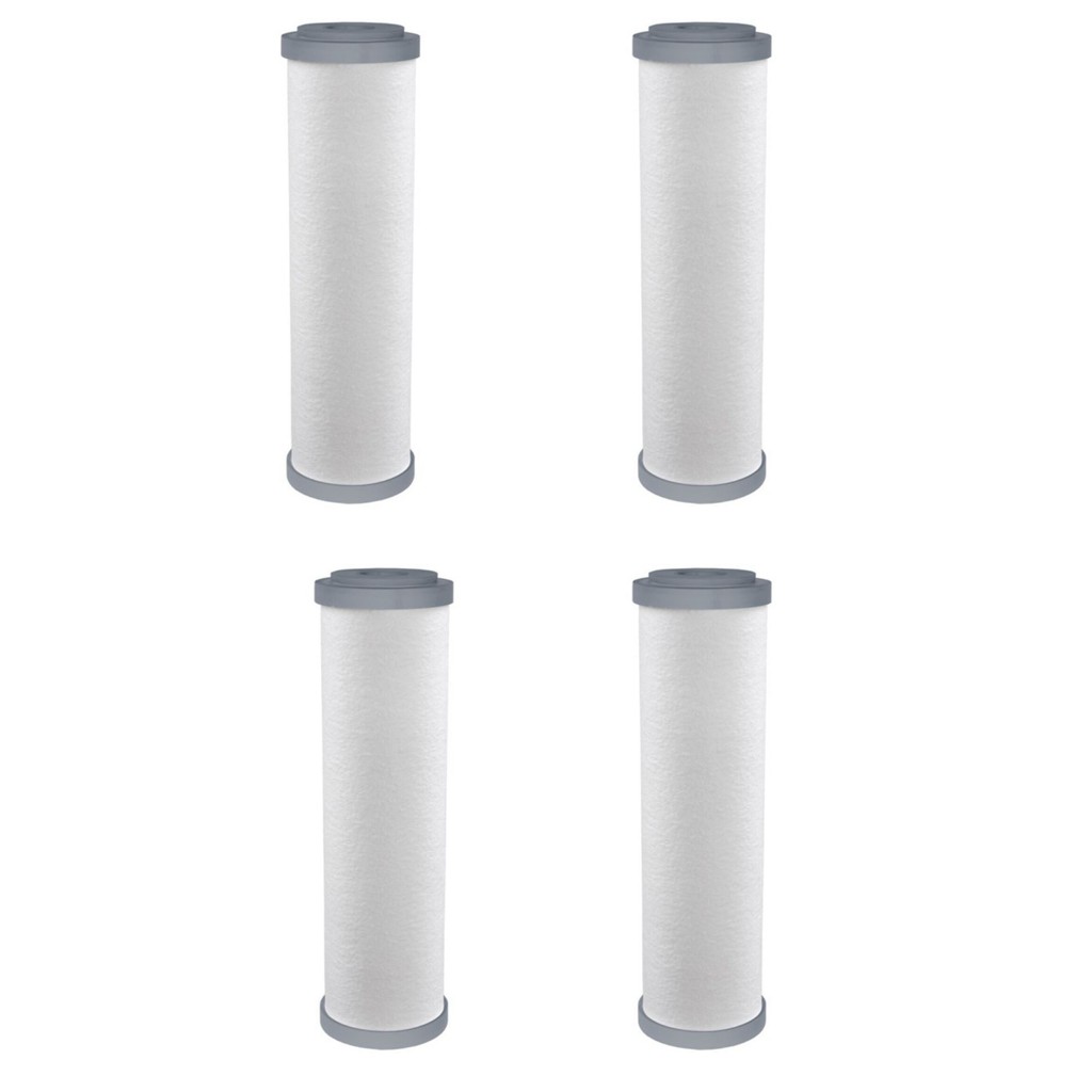 KIT 04 UN Refil P/Acqua 230 RH ou outras marcas de filtros 9.3/4" PP