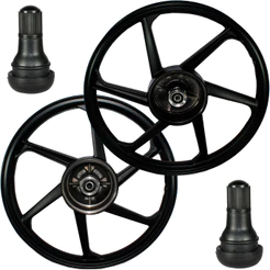 Par de rodas jante de alumínio liga leve freio a tambor CG125 Fan Titan KS KSE 2000 a 2008 com rolamentos e bico