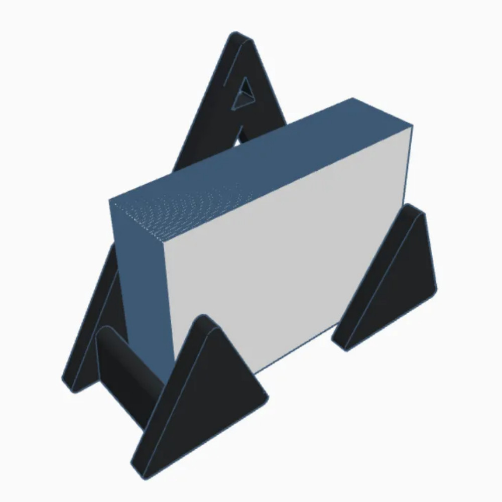 Expositor Porta Cartão De Visita MONTANHA MINIMALISTA Suporte para cartão panfleto Livreto Escritorio Sala
