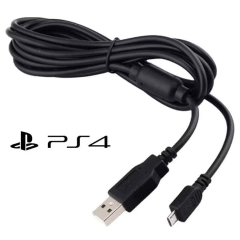 Cabo 1,8 Metros Carregador Controle Ps4 Playstation 4 Series V8 Micro Usb