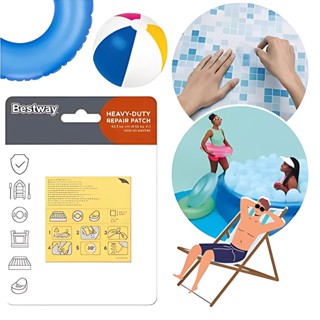 Kit de Reparo e Remendo 10 Adesivos Piscina Inflável Bestway em Oferta na Shopee