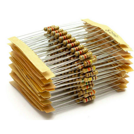 100pcs Resistores 4.7M  - 1/4w 1% Circuito Eletronico Protoboard Eletronica Resistor Carbono