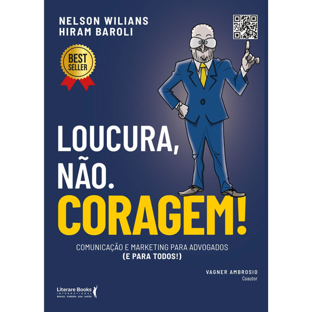 LOUCURA, NÃO. CORAGEM! COMUNICAÇÃO E MARKETING PARA ADVOGADOS (E PARA TODOS) em Oferta na Shopee