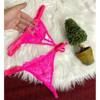 Calcinha com coração VAZADO dourado de renda lingerie roupa íntima em Oferta na Shopee