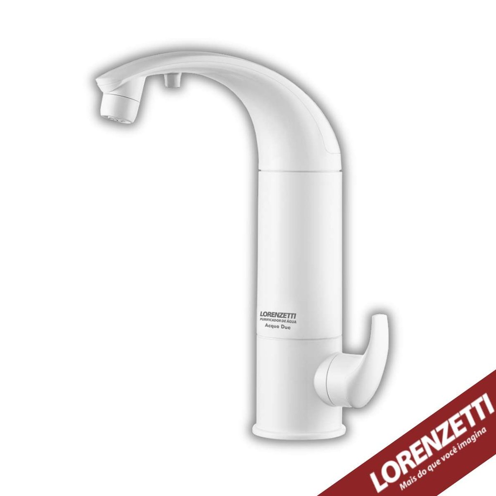 Purificador com Torneira Acqua Due de Mesa Lorenzetti