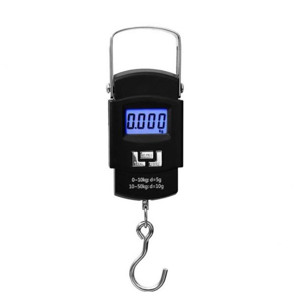 Balança Portátil Digital Mão Mala Bagagem Pesca Até 50kg em Oferta na Shopee