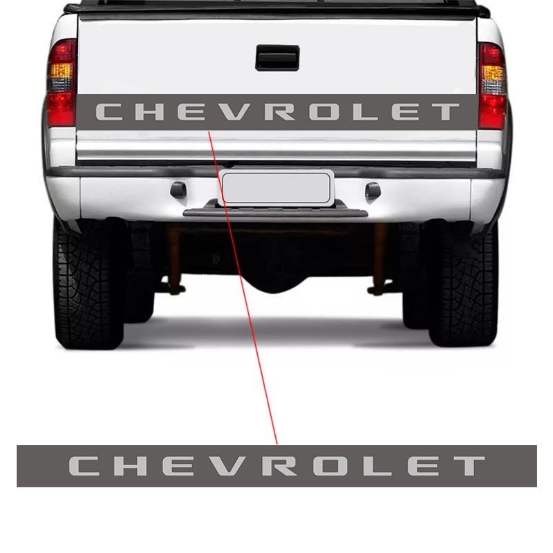 Faixa Chevrolet S10 Rodeio 06/08 Adesivo Tampa Traseira em Oferta na Shopee