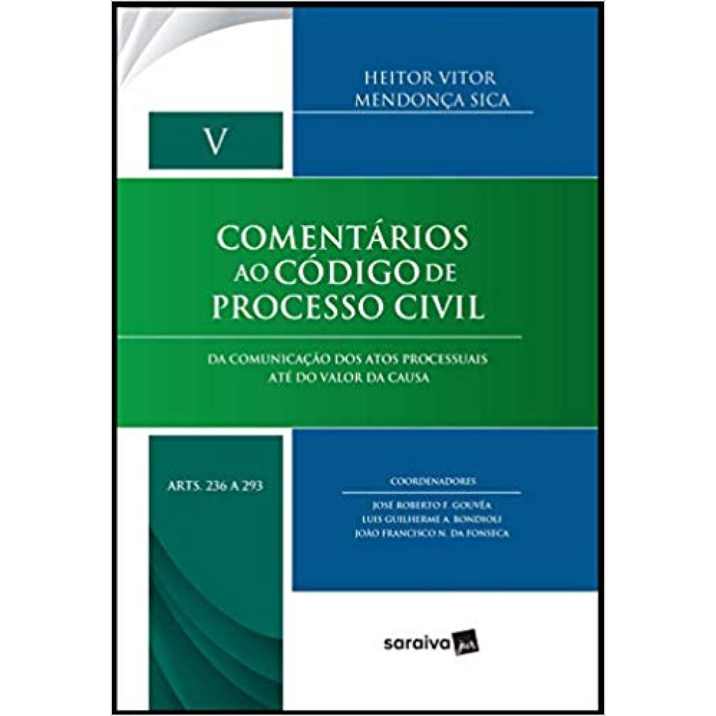 Comentários ao Código de Processo Civil - 1ª Edição 2019