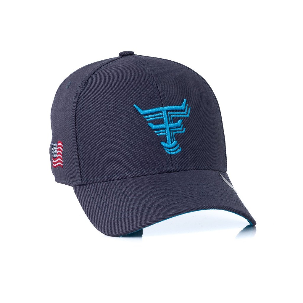 Bone Texas Farm - New Texas - Tf690 - Cinza Chumbo/ Azul Turquesa Único