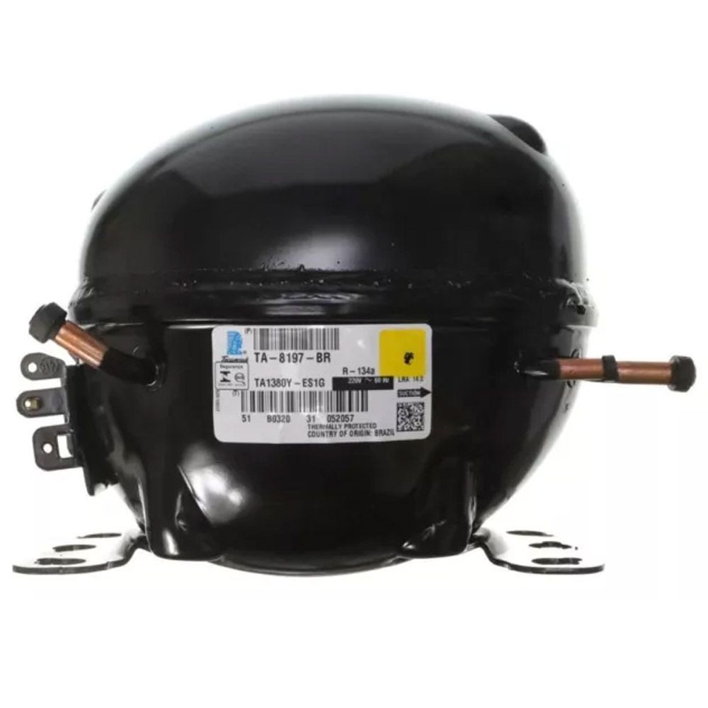 Compressor para Geladeira 1/4HP R134 220V Tecumseh TA1380Y