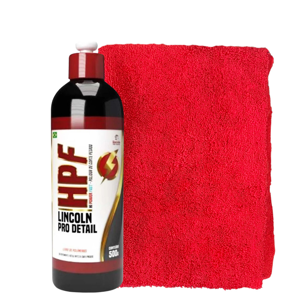 Kit HPF 500ml Lincoln + Microfibra 35x57 330GSM Detailer