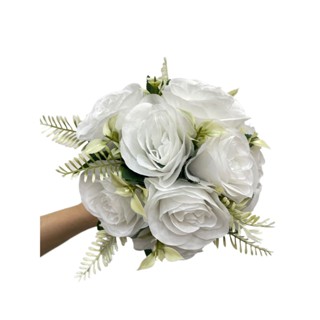 Buquê Artificial (h0036)Para Casamento e Noiva - Decoração de Casamento em Oferta na Shopee