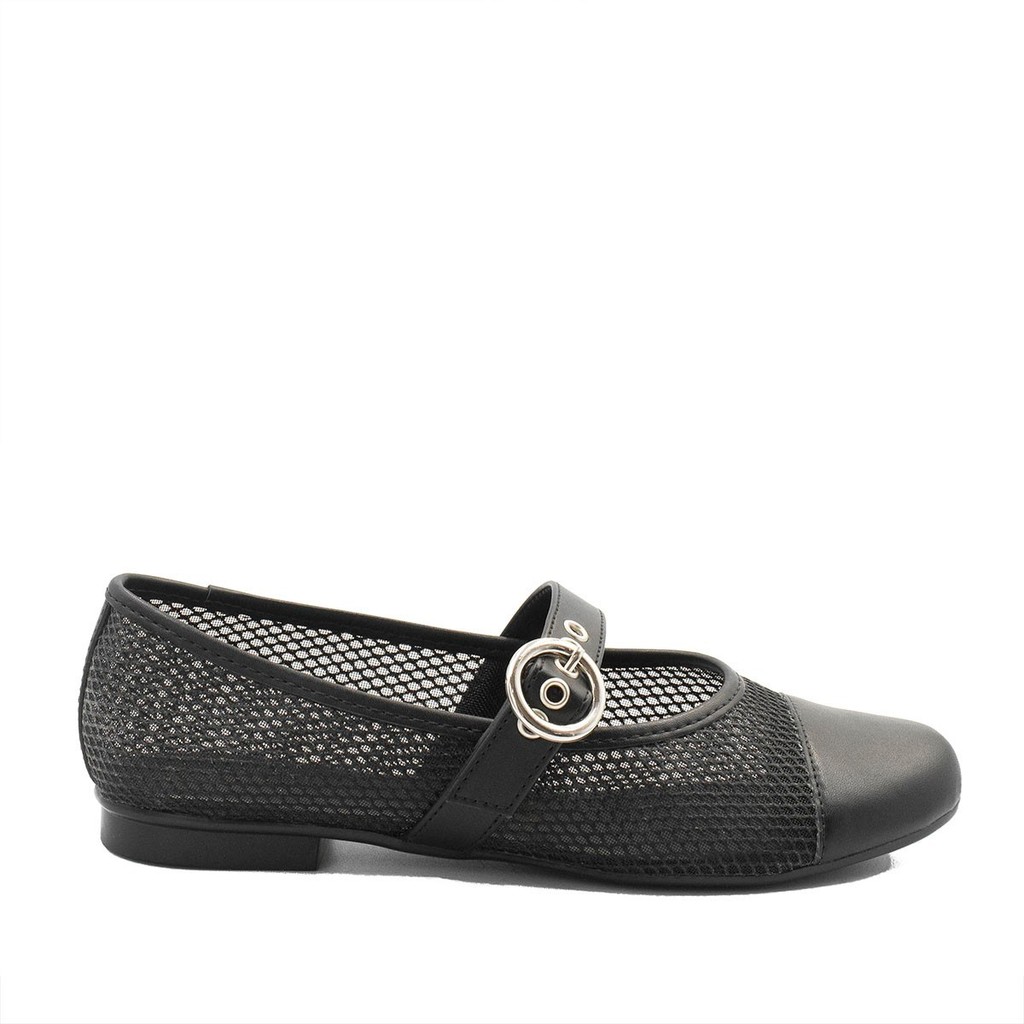 Sapatilha Zatta Tela Bico Redondo Tássia Preta - Women Shoes