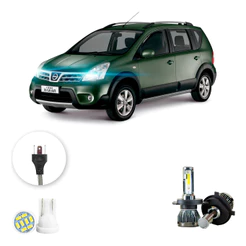 Ultra Led Nano 22000lm Nissan Livina 2009-2014 Alto Baixo