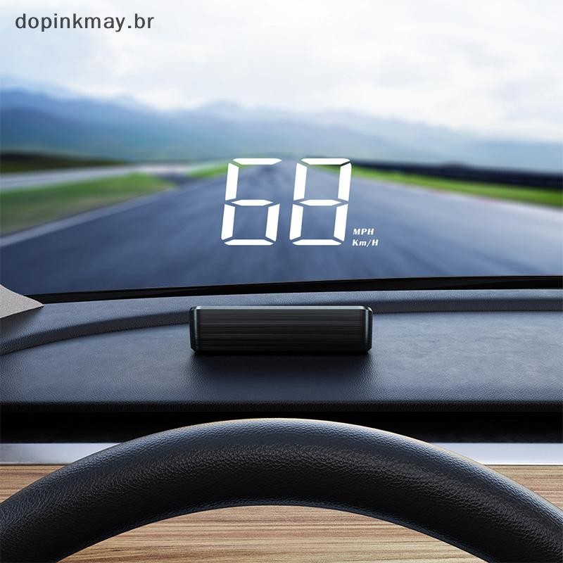 Dopink Velocímetro Do Carro HUD GPS Up Display Digital Medidor De Velocidade Pára-Brisa Projetor Para Veículos Caminhão