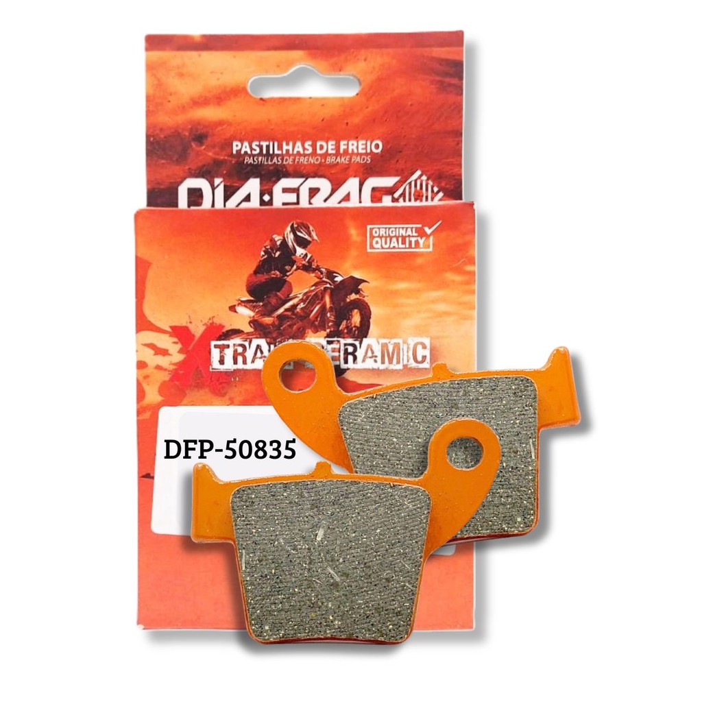 Pastilha de Freio Traseira Crf 250f /  Crf 250r / Crf 450x / Crf 450r (Cerâmica) Sinterizada Diafrag em Oferta na Shopee