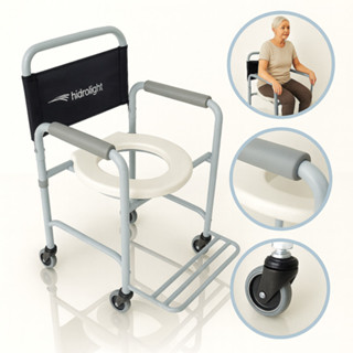 Cadeira de Banho Desmontável SC103 Até 100Kg - Hidrolight em Oferta na Shopee