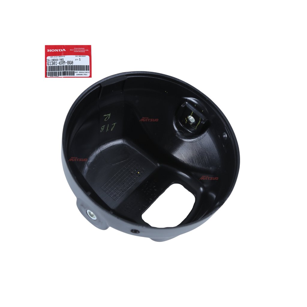 Carcaça Farol Cg Titan 150 2004 a 2008 Fan 150 2009 a  2013 Original honda