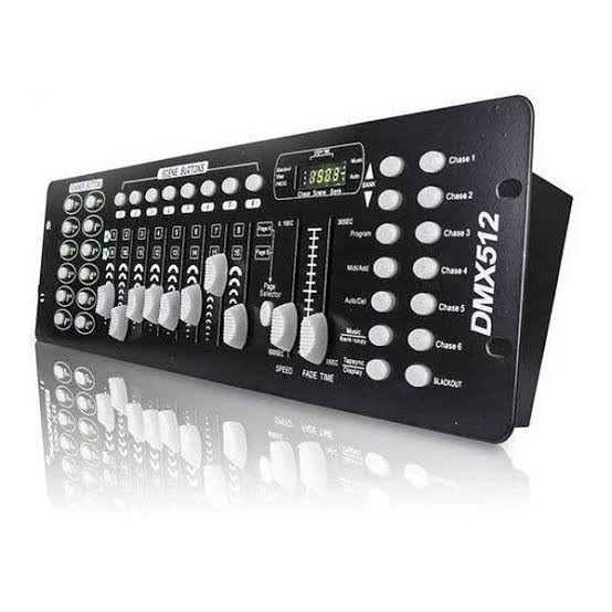 Mesa DMX 512 Controladora de Efeitos de Iluminação Strobo LED PAR Moving 192 Canais Operator